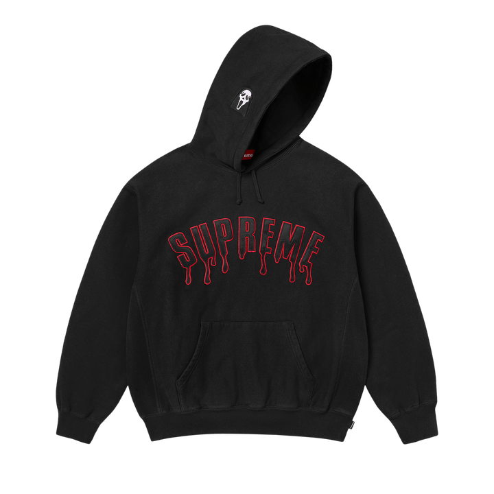 Supreme Ghostface Arc Hooded Sweatshirt 'Black'