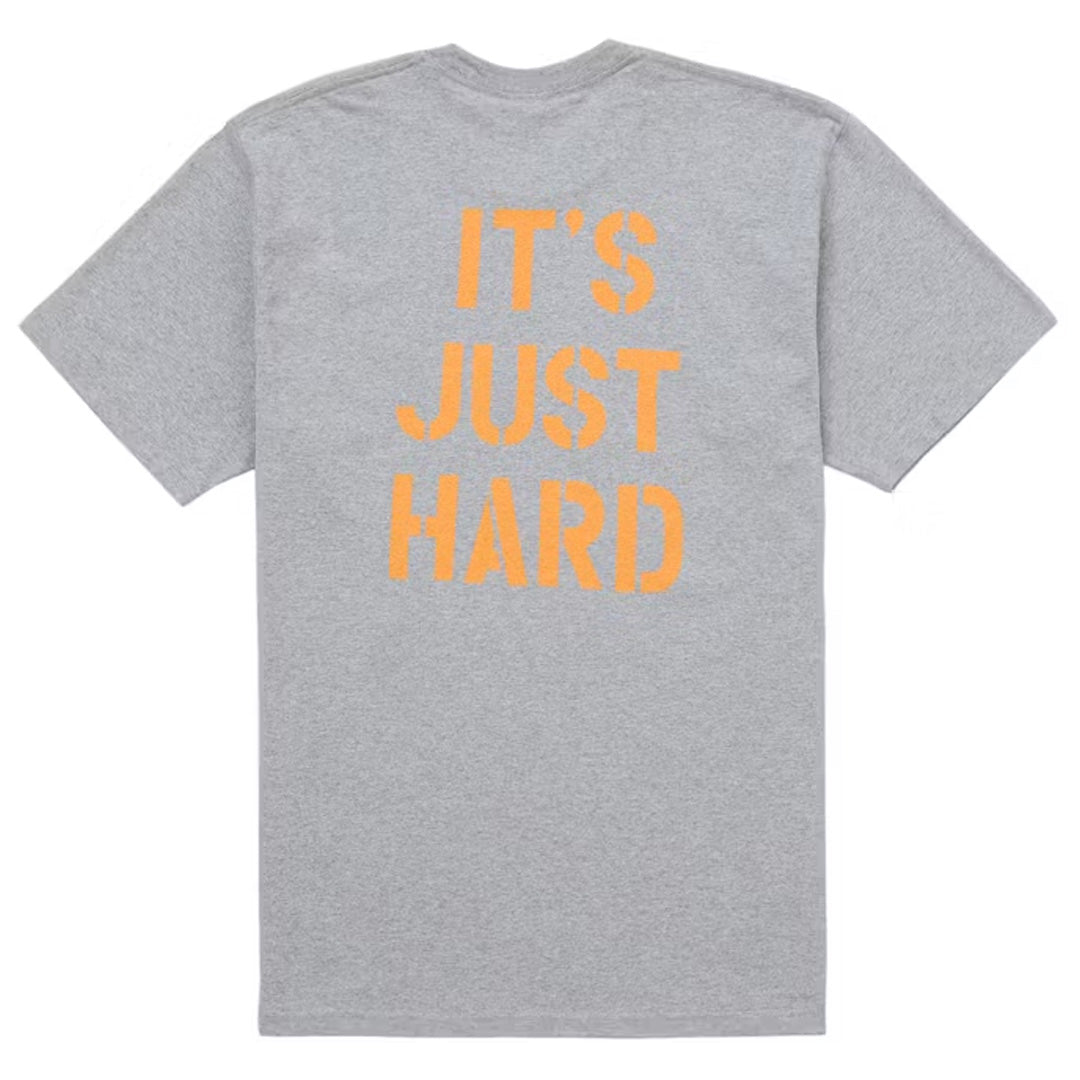 Supreme Hard Tee Heather Grey