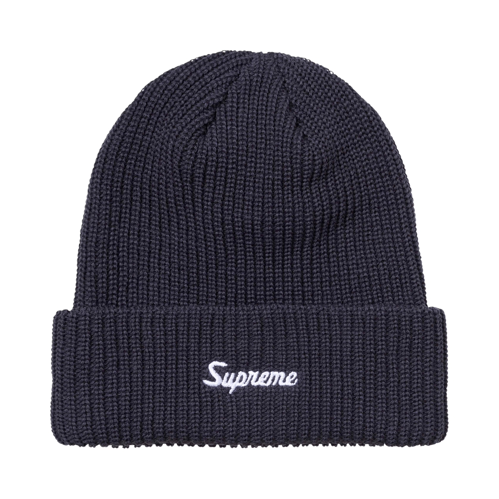Supreme Loose Gauge Beanie 'Navy' – FW26BN10-NAVY-ONE-SIZE – product image