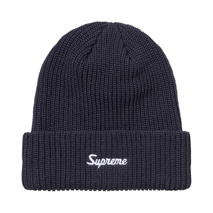 Supreme Loose Gauge Beanie 'Navy'