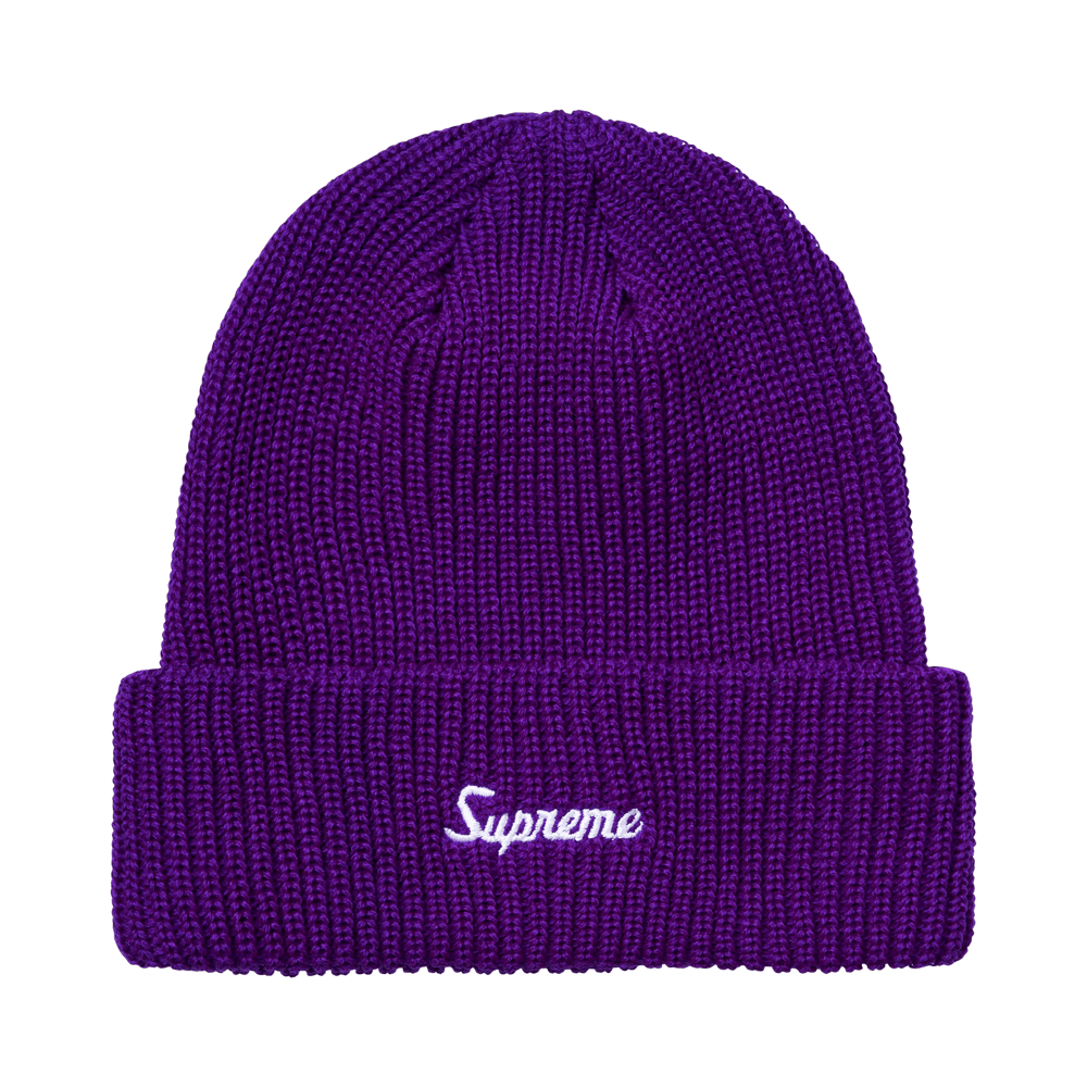 Supreme Loose Gauge Beanie 'Purple' – FW26BN10-PURPLE-ONE-SIZE – product image