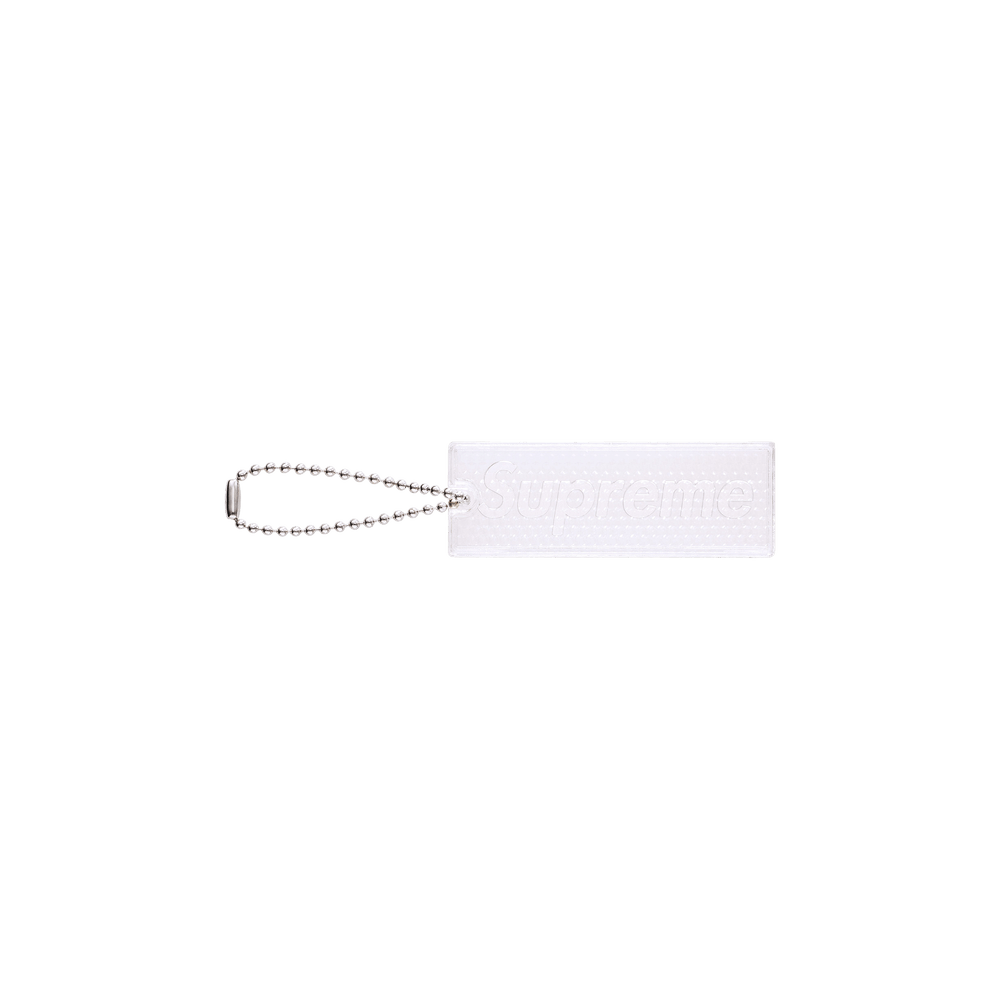 Supreme Reflective Keychain Clear – FW26A108-CLEAR-ONE-SIZE – product image