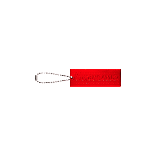 Supreme Reflective Keychain Red – FW26A108-RED-ONE-SIZE – product image