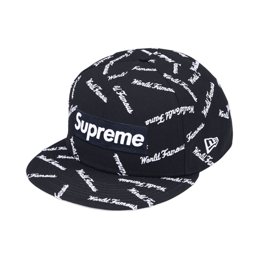 Supreme World Famous Box Logo New Era Navy – FW26H18-NAVY-7.5 – product image