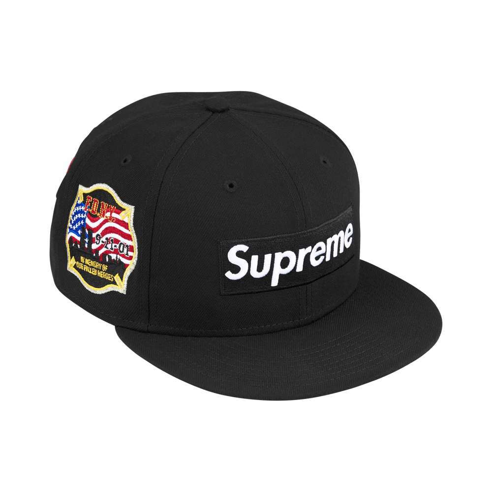 Supreme x Fdny Box Logo New Era 'Black' – FW26H31-BLACK-7-1-2 – product image
