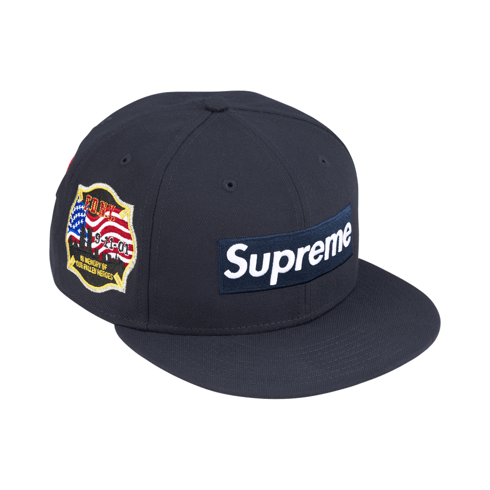Supreme x Fdny Box Logo New Era 'Navy' – FW26H31-NAVY-7-1-2 – product image