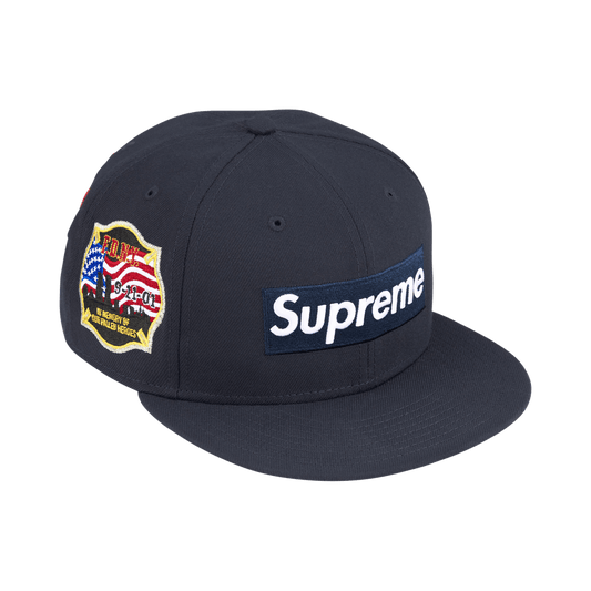 Supreme x Fdny Box Logo New Era 'Navy' – FW26H31-NAVY-7-1-2 – product image