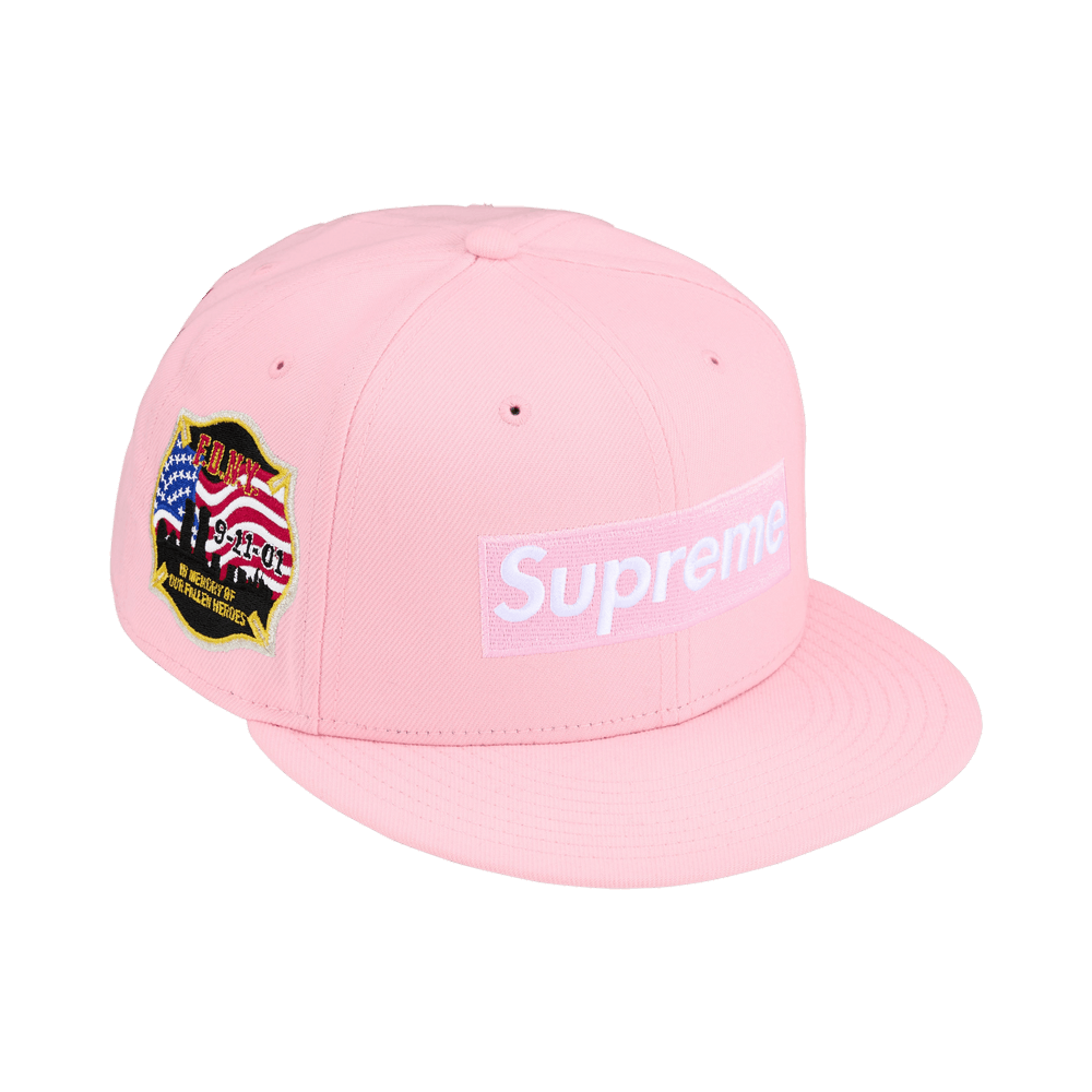 Supreme x Fdny Box Logo New Era 'Pink' – FW26H31-PINK-7-1-2 – product image