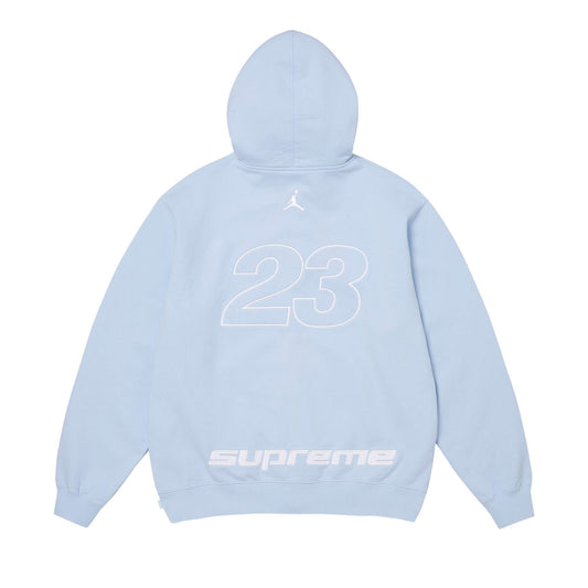 Supreme x Jordan Zip Up Hooded Sweatshirt 'Light Blue' – SS26SW24-LIGHT-BLUE-M – product view 2