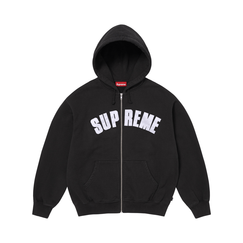Supreme x Larry Clark Zip Up Hooded Sweatshirt 'Black' – FW26SW44-BLACK-S – product image