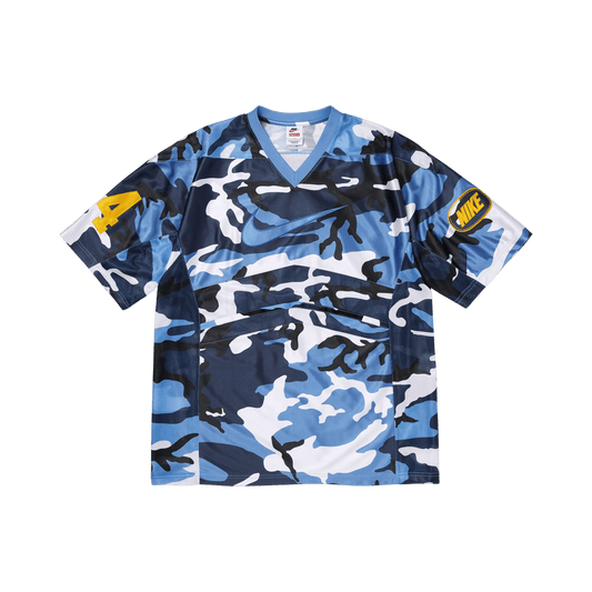 Supreme x Nike Jersey Blue Camo – FW26KN1-BLUE-CAMO-S – product image