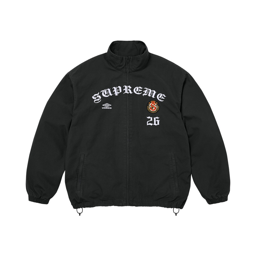 Supreme x Umbro Cotton Ripstop Track Jacket 'Black' – FW26J92-BLACK-S – product image