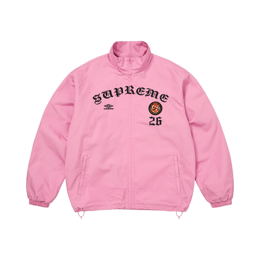 Supreme x Umbro Cotton Ripstop Track Jacket 'Pink' – FW26J92-PINK-S – product image