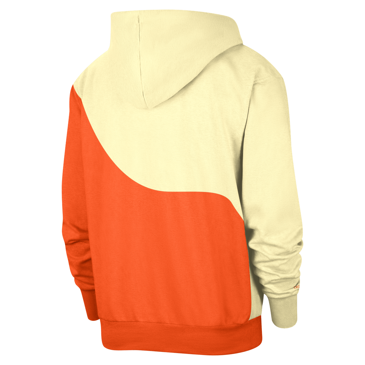 Team 13 Standard Issue Nike WNBA Basketball Hoodie Alabaster/Brilliant Orange/Pale Ivory/Brilliant Orange – FQ4949-744-M – product view 2