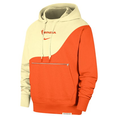 Team 13 Standard Issue Nike WNBA Basketball Hoodie Alabaster/Brilliant Orange/Pale Ivory/Brilliant Orange – FQ4949-744-M – product image