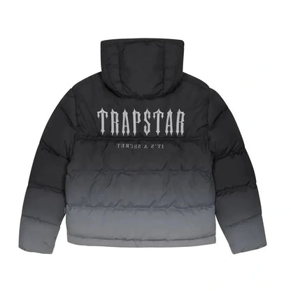 Trapstar Decoded Hooded Puffer Jacket 2.0 “Black Gradient” — Premium Winter Jacket | Luxem Swiss