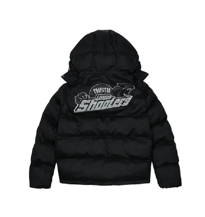 Trapstar Shooters Hooded Puffer Black Reflective | Luxem Swiss