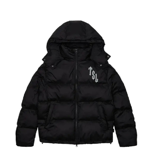 Trapstar Shooters Hooded Puffer Black Reflective | Luxem Swiss