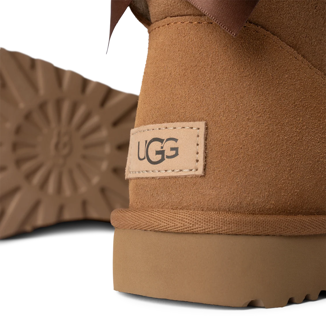 UGG Mini Bailey Bow II Chestnut (Women's)