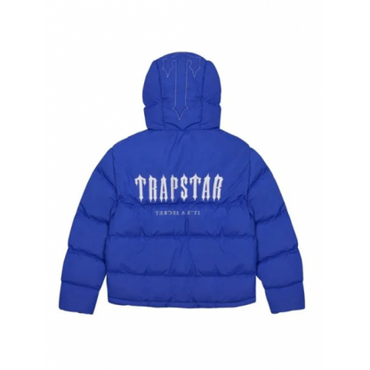 Trapstar Electric Blue Puffer Jacket – Men’s Designer Winter Coat | Luxem Swiss