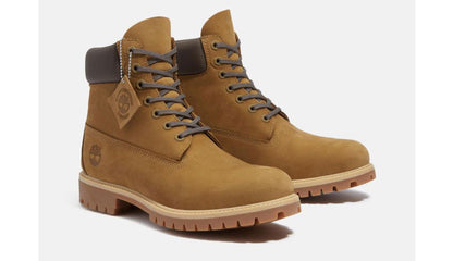 Timberland 6-Inch Premium Waterproof Boot Olive Dark Brown