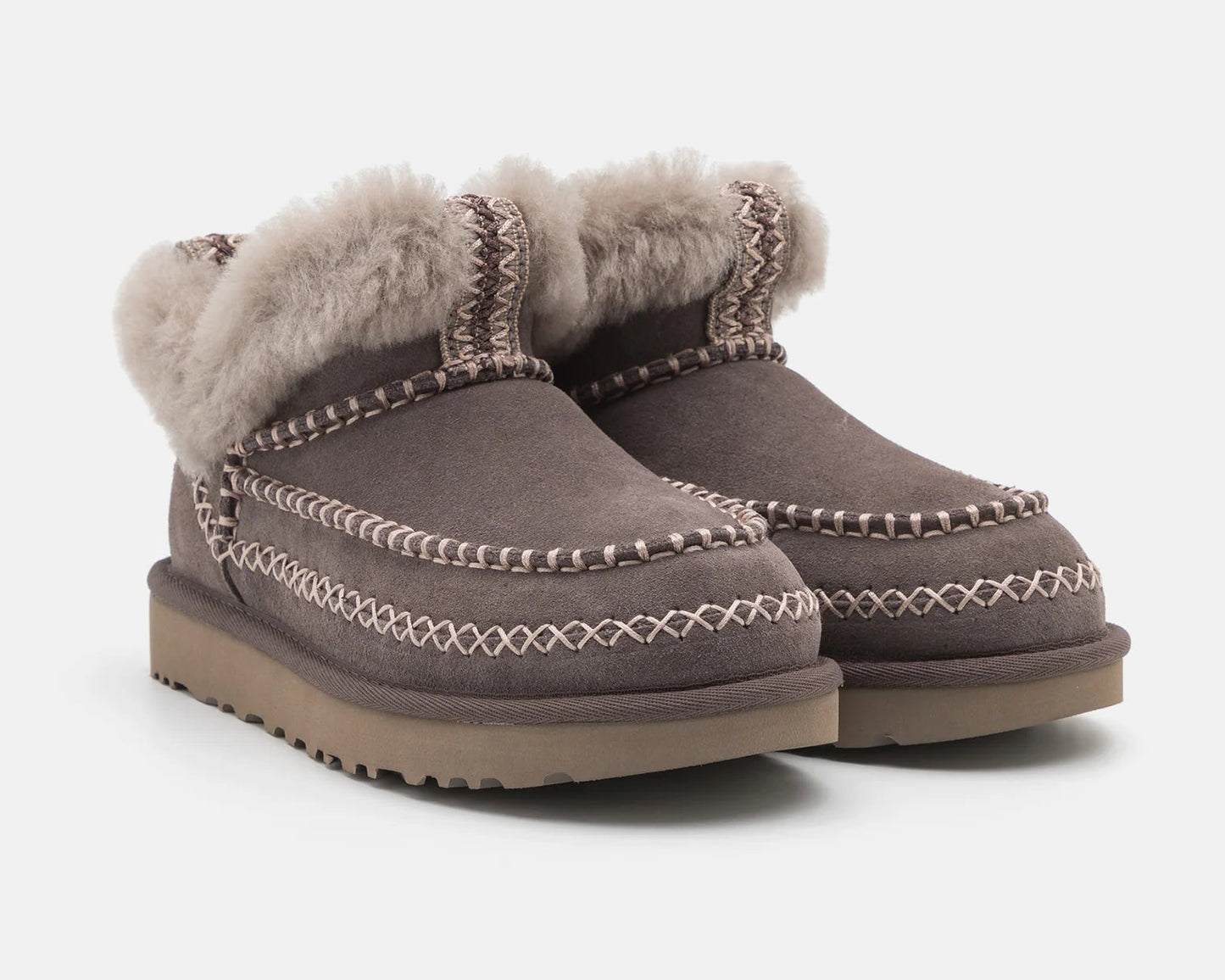 Buty alpejskie UGG Classic Ultra Mini – edycja kasztanowa / kozia | Autentyczny szwajcarski Luxem