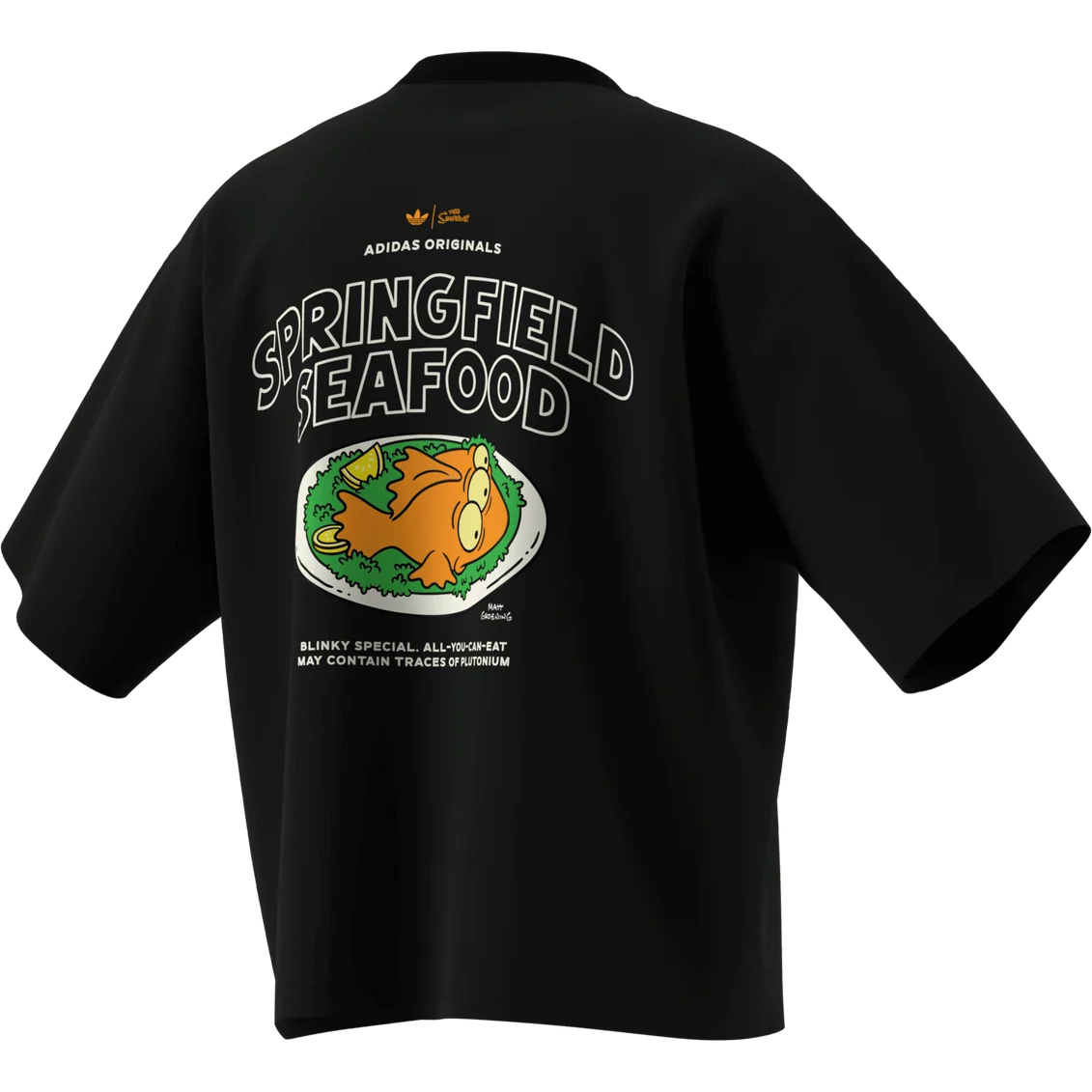 adidas Originals Badidas Originals Blinky Graphic Oversized T-Shirt – Black