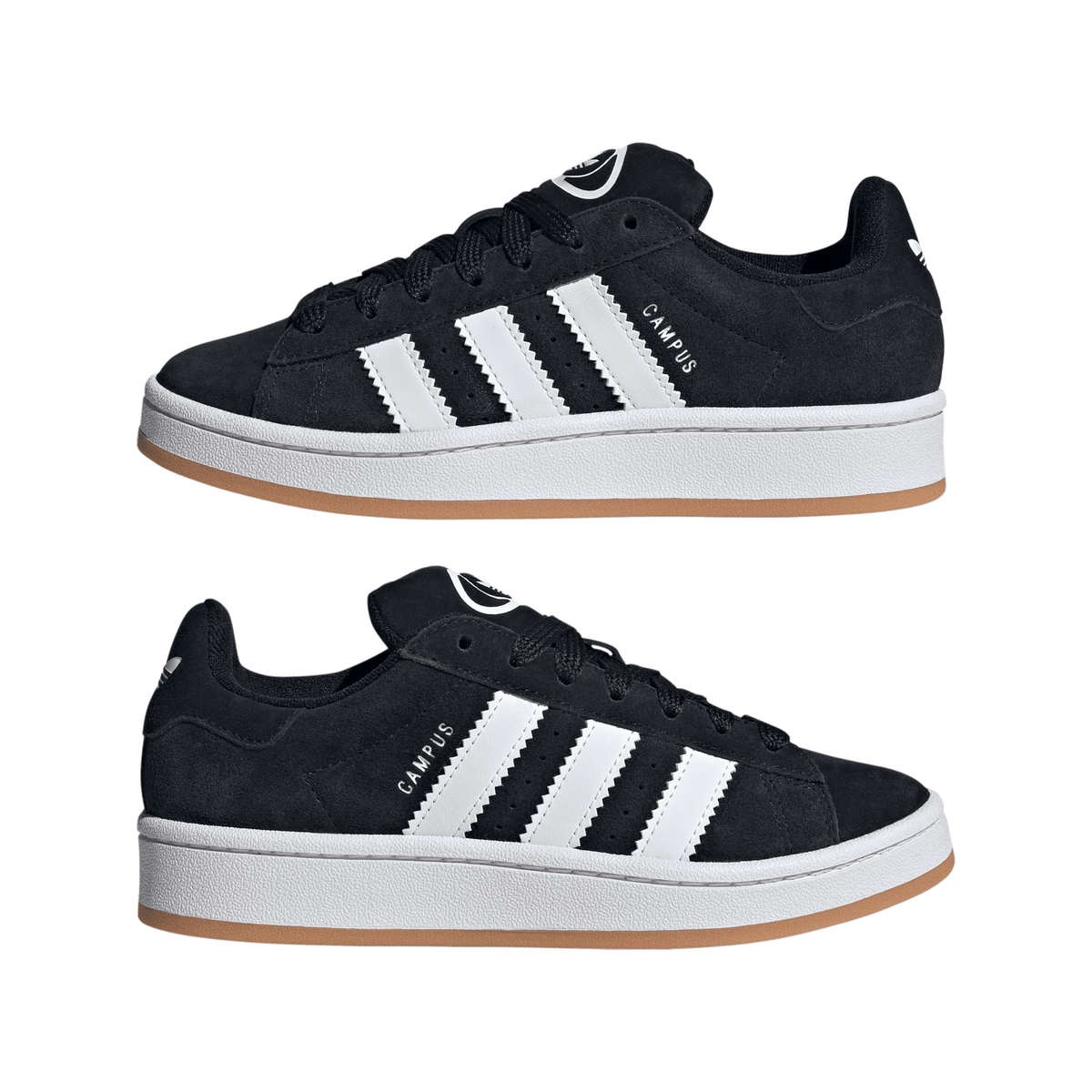 adidas Campus 00s Black White Gum (Kids) – HQ6638-35.5 – product view 2