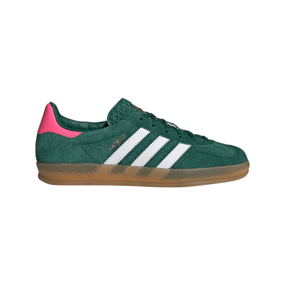 adidas Gazelle Indoor Collegiate Green Lucid Pink (Women's)
