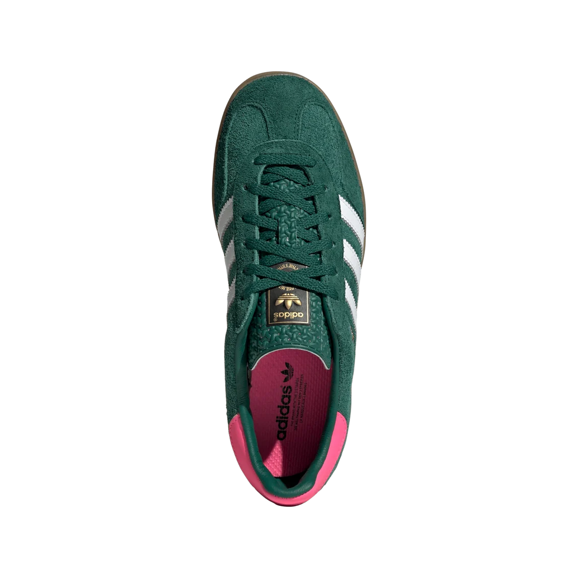 adidas Gazelle Indoor Collegiate Green Lucid Pink (Women's)