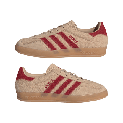 adidas Gazelle Indoor Magic Beige Victory Red (Women's) – JP8341-36-2-3 – product view 2