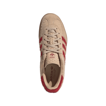 adidas Gazelle Indoor Magic Beige Victory Red (Women's) – JP8341-36-2-3 – product view 3