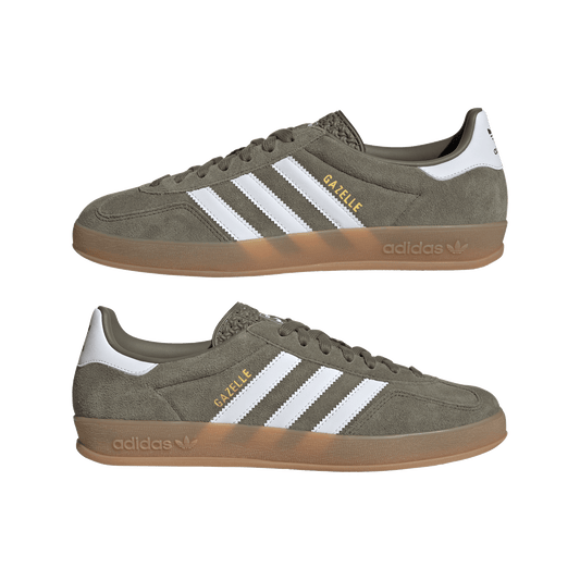 adidas Gazelle Indoor Olive Strata Cloud White Gum – JQ0174-35.5 – product view 2