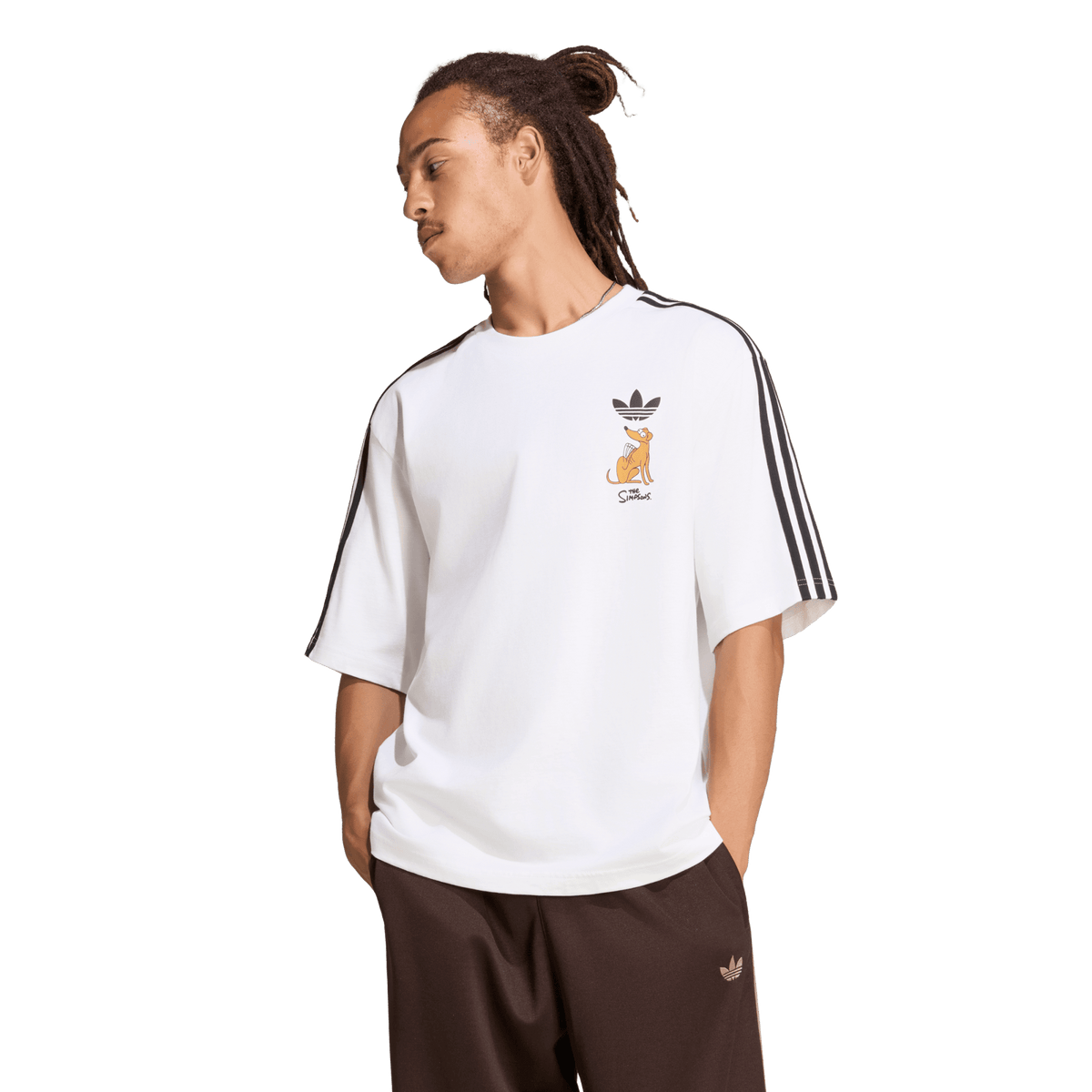 adidas Little Santas Helper Graphic T-Shirt White – LG5060-XL – product view 4