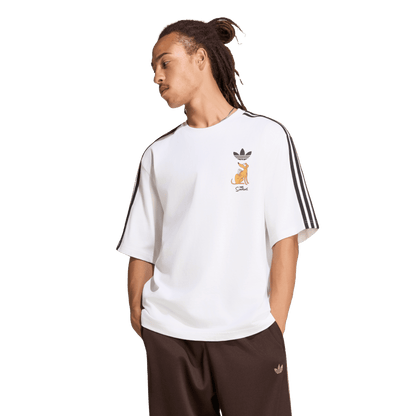 adidas Little Santas Helper Graphic T-Shirt White – LG5060-XL – product view 4