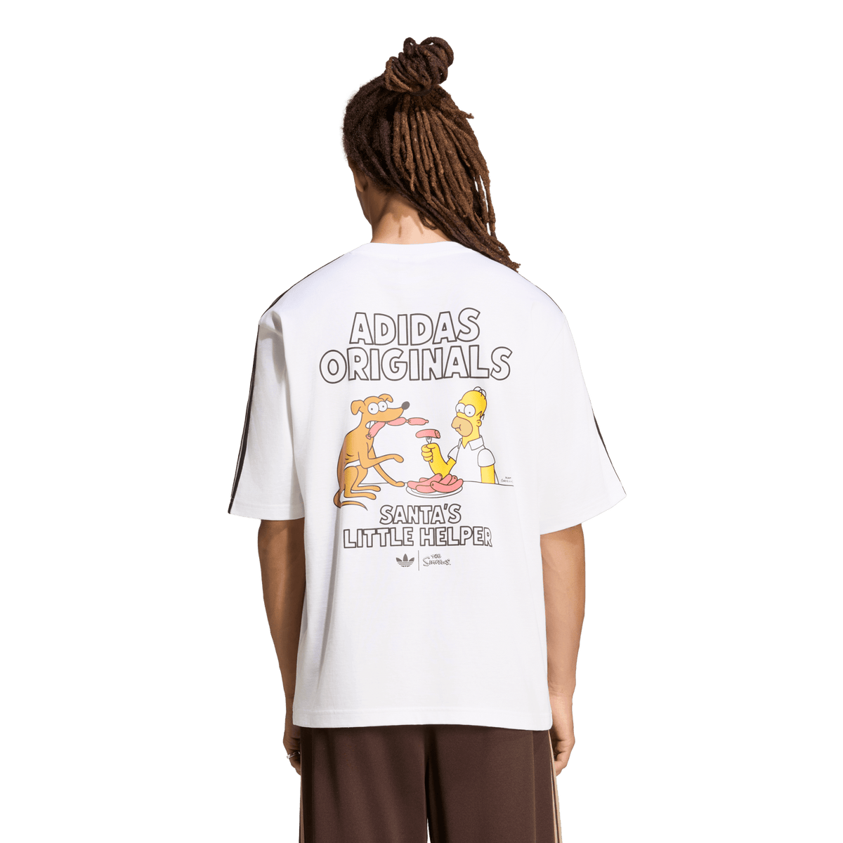 adidas Little Santas Helper Graphic T-Shirt White – LG5060-XL – product view 2