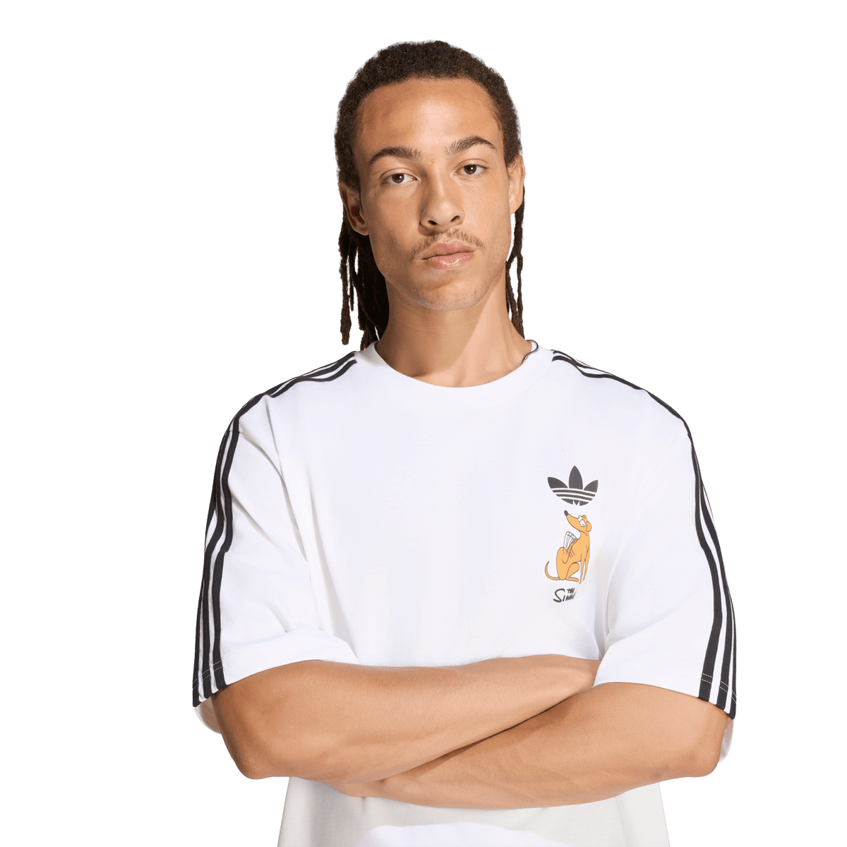 adidas Little Santas Helper Graphic T-Shirt White – LG5060-XL – product view 3
