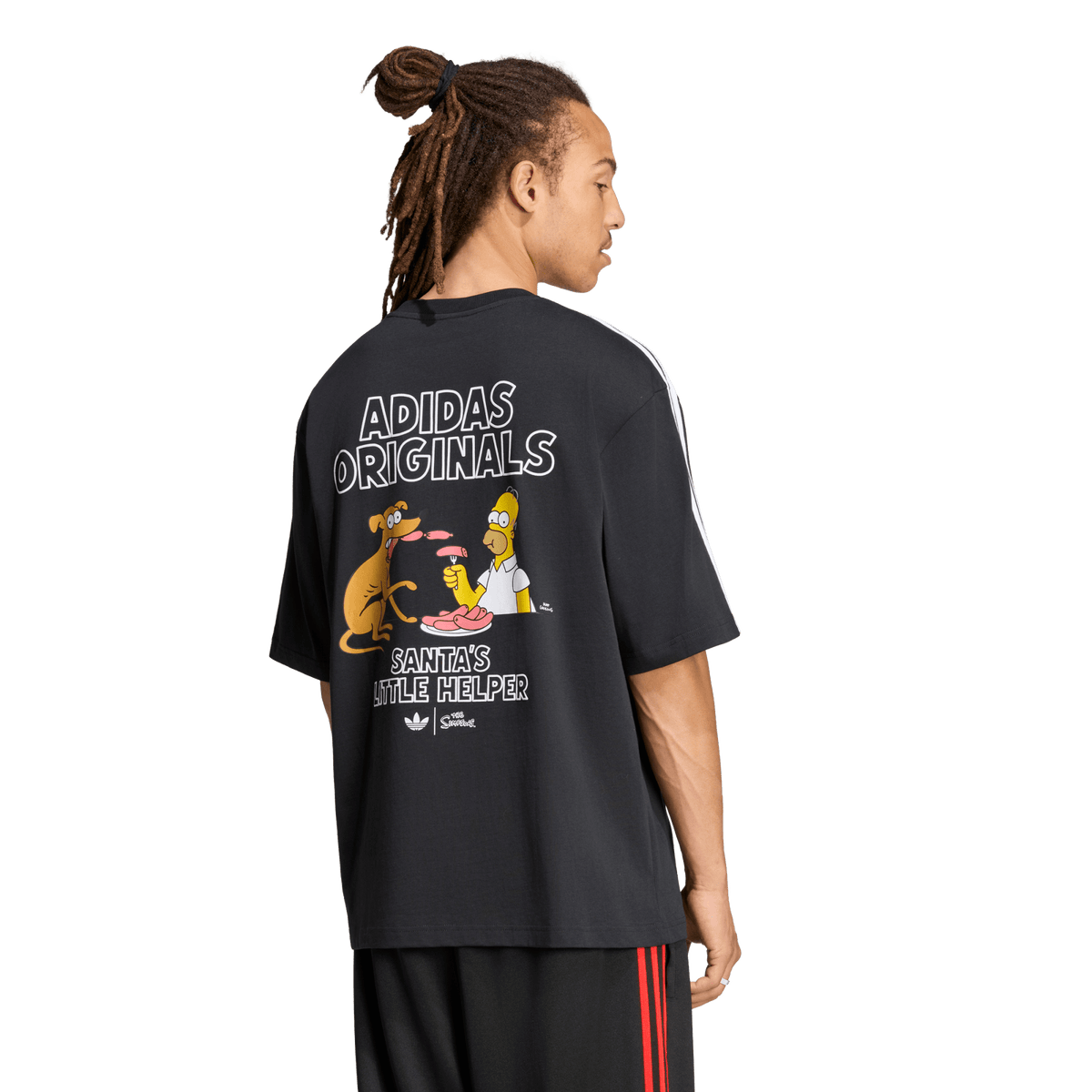 adidas Little Santas Helper T-Shirt Black – LG5061-S – product view 2