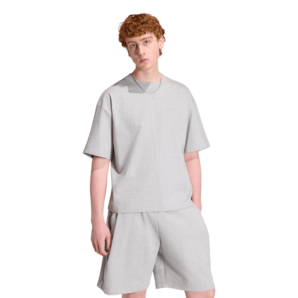 adidas Premium Essentials T-Shirt Medium Grey Heather – KR4527-S – product view 4