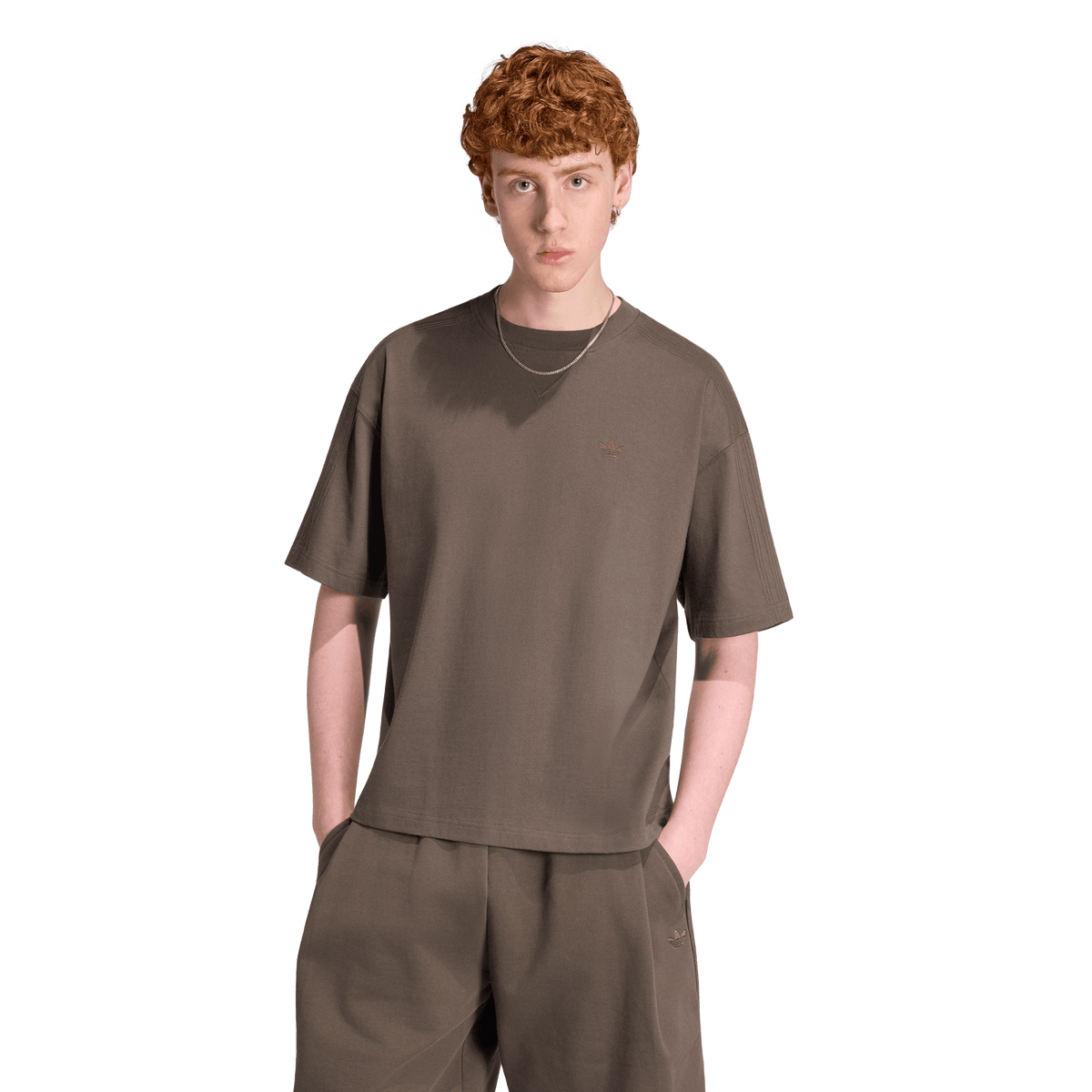 adidas Premium Essentials T-Shirt Shadow Olive – KR4524-S – product view 4