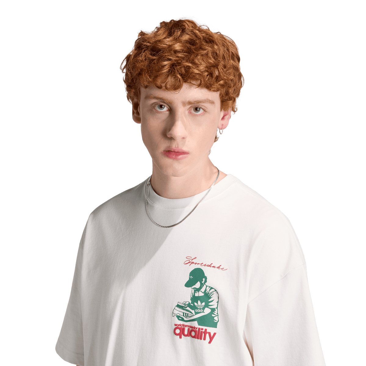 adidas Quality Tee Cloud White – IA5976-S – product view 3