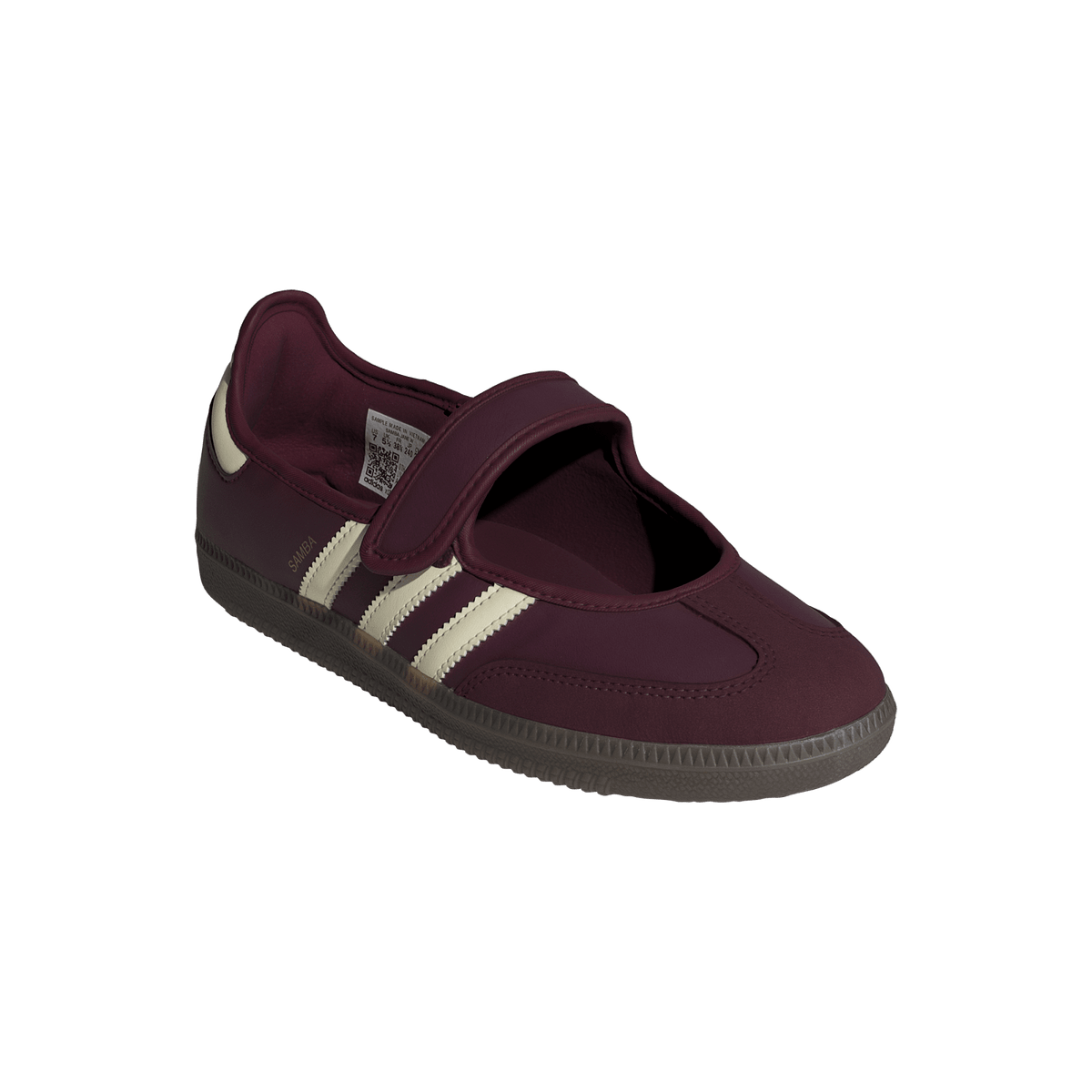 adidas Samba Jane Maroon Cream White (Women's) – IH6561-36-2-3 – product view 4