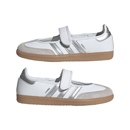 adidas Samba Jane White Silver Metallic (Women's) – KJ3785-37-1-3 – product view 2