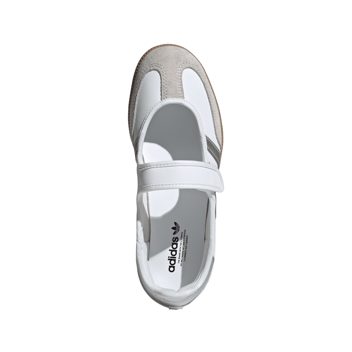 adidas Samba Jane White Silver Metallic (Women's) – KJ3785-37-1-3 – product view 3
