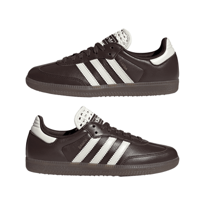 adidas Samba OG Basketweave Tongue Aurora Coffee Off White (Women's) – IH3982-36-2-3 – product view 2