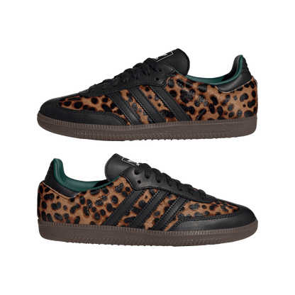 adidas Samba OG Black Green Leopard (Women's) – JI2735-36 – product view 2