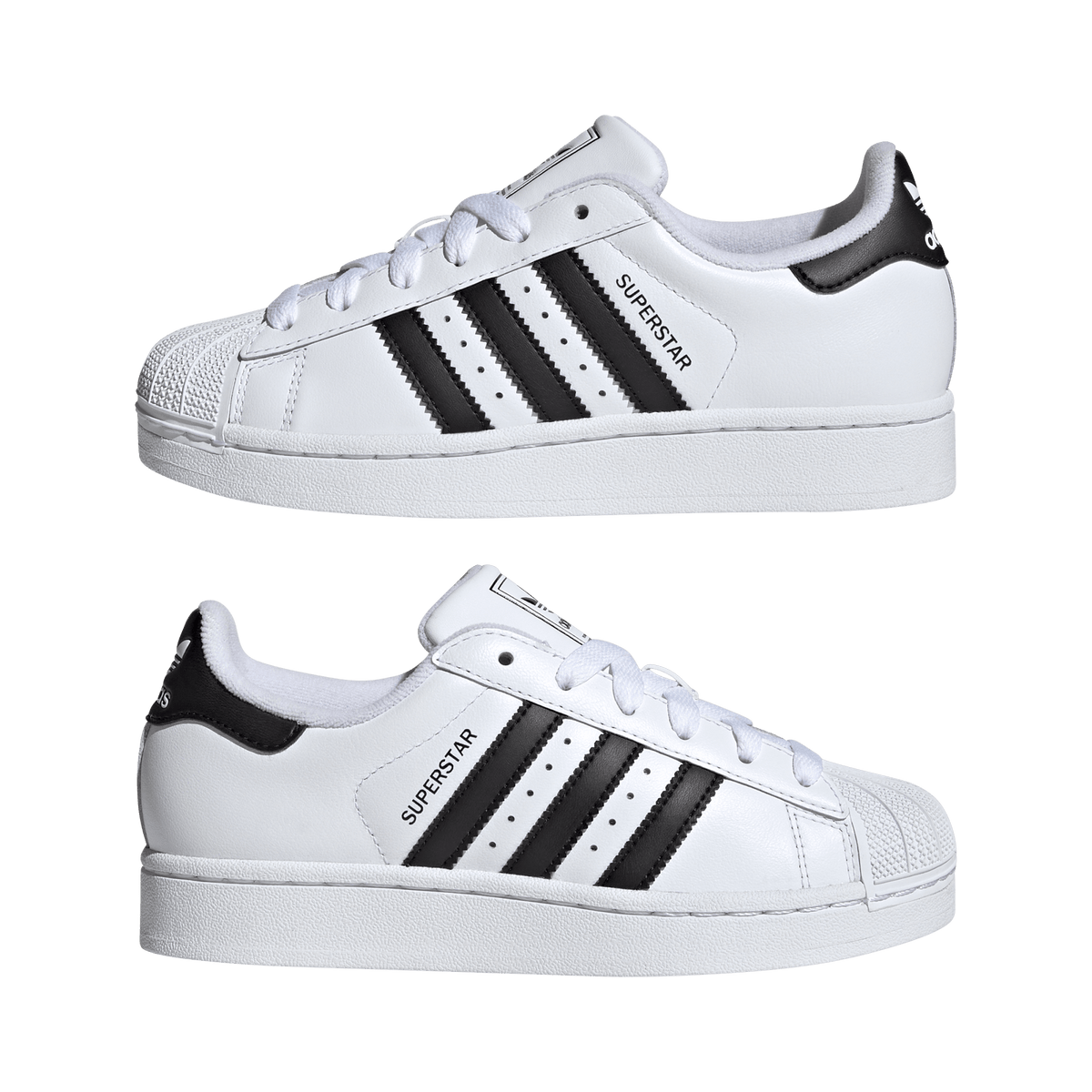 adidas Superstar II White Black (GS) – JH9976-35.5 – product view 2