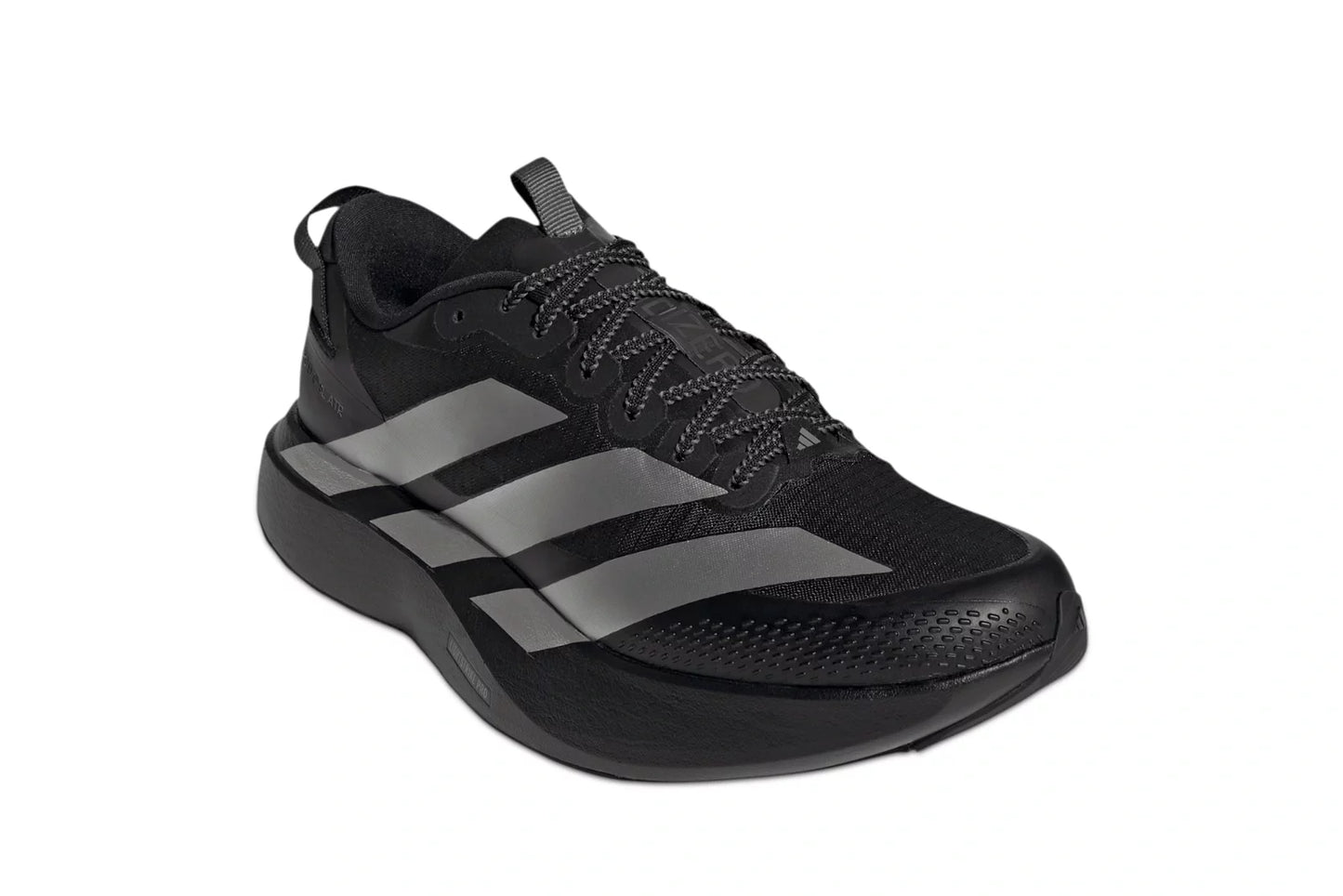 adidas Adizero Evo SL ATR Black Silver Metallic – Running Shoes
