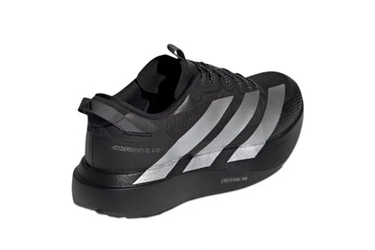 adidas Adizero Evo SL ATR Black Silver Metallic – Running Shoes