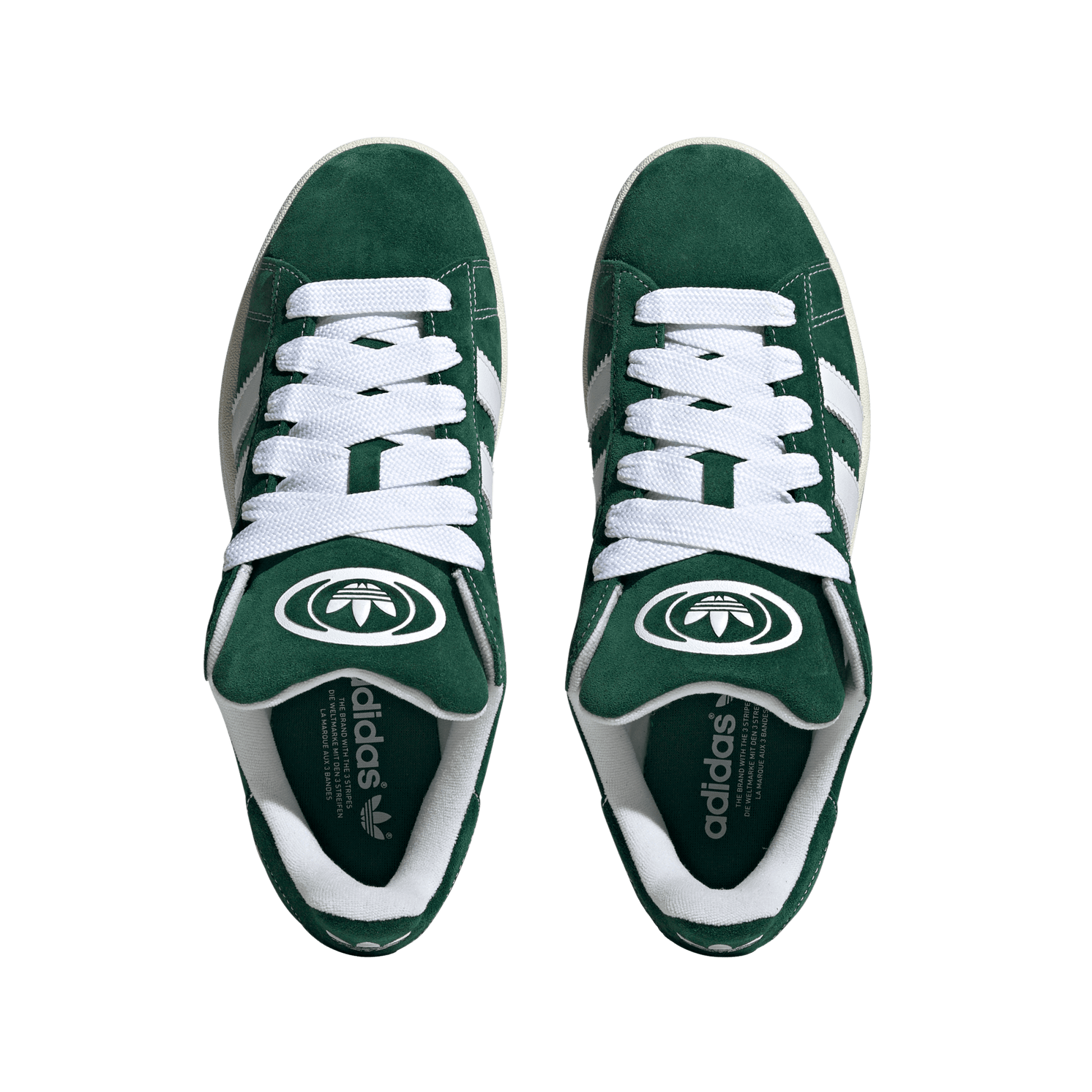 adidas Campus 00s Dark Green Cloud White H03472 detail